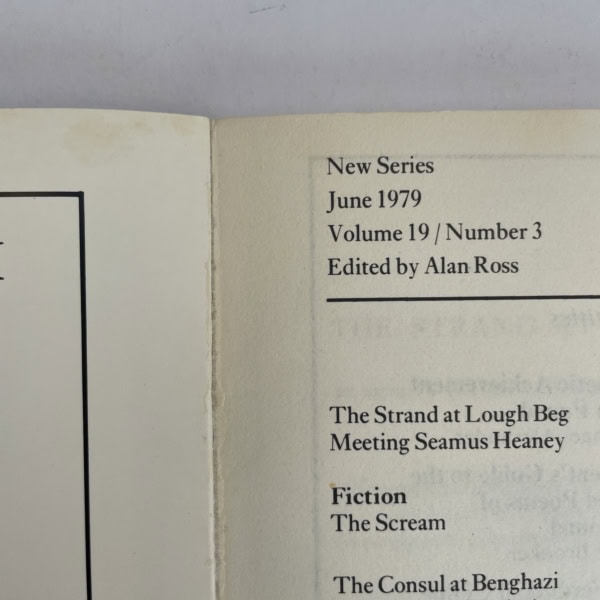 seamus heaney london magazine first3