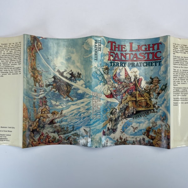 terry pratchett the light fantastic first ed4