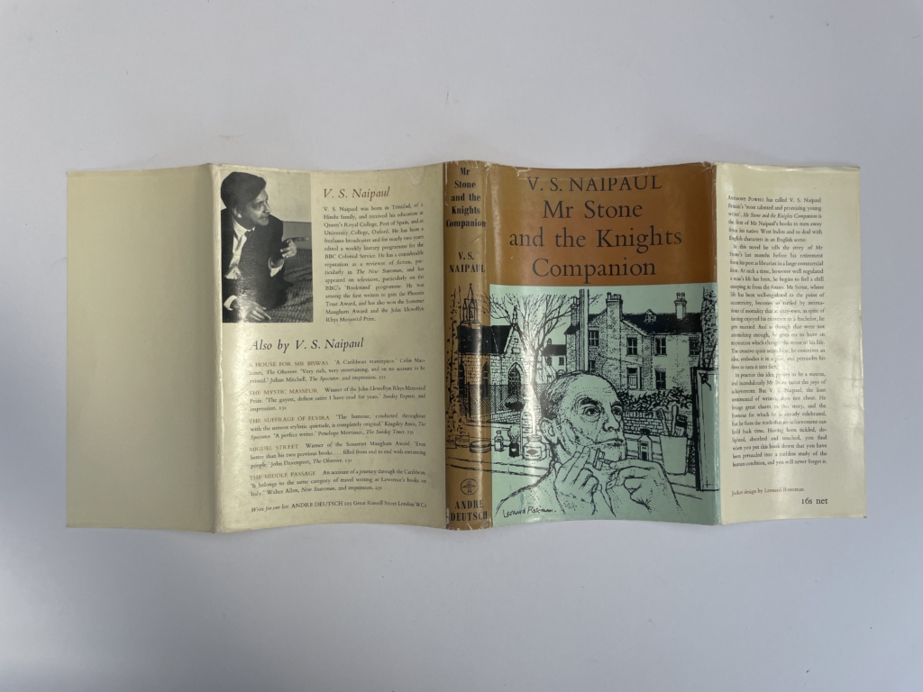 vs naipaul mr stone and the knights companion first ed4