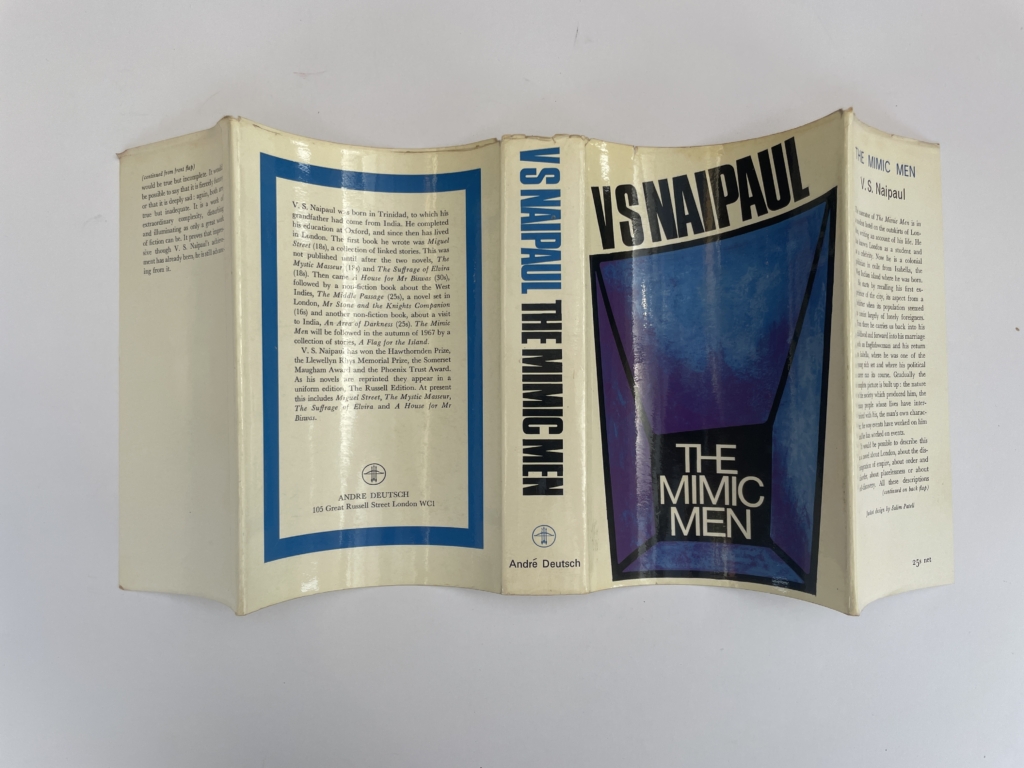 vs naipaul the mimic men first 4