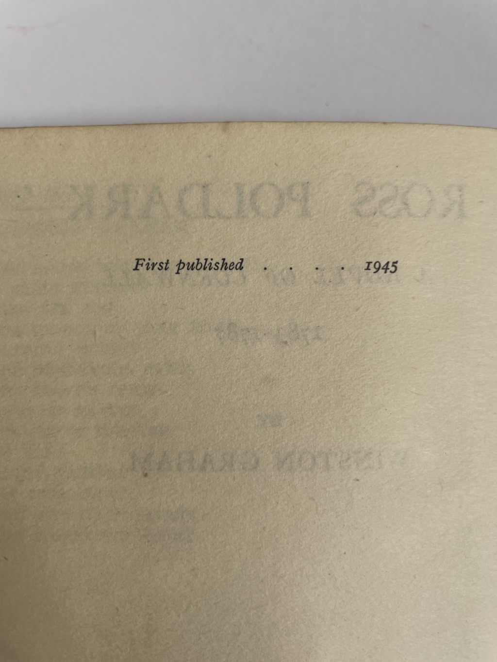 winston graham russ poldark first2