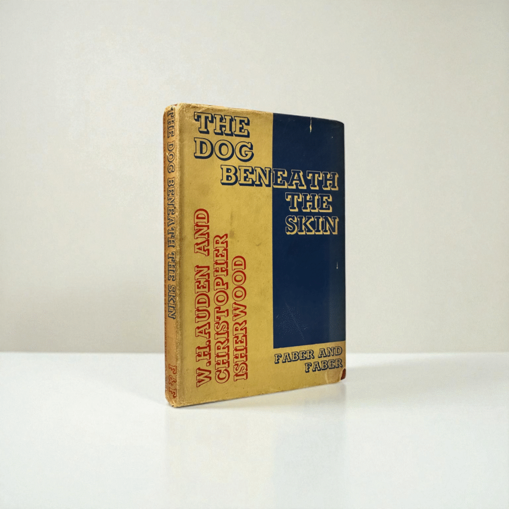 Auden Isherwood - Dog Beneath The Skin - First Edition Rare Auden Isherwood - Dog Beneath The Skin - First Edition Rare