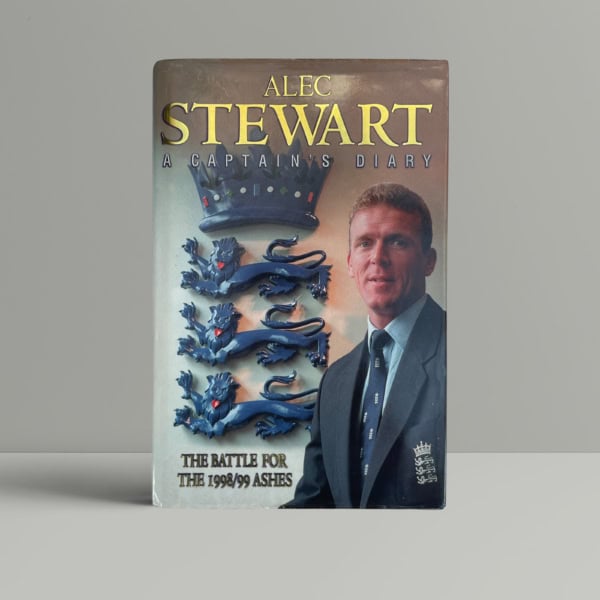 alec stewart a captains diary signed first1