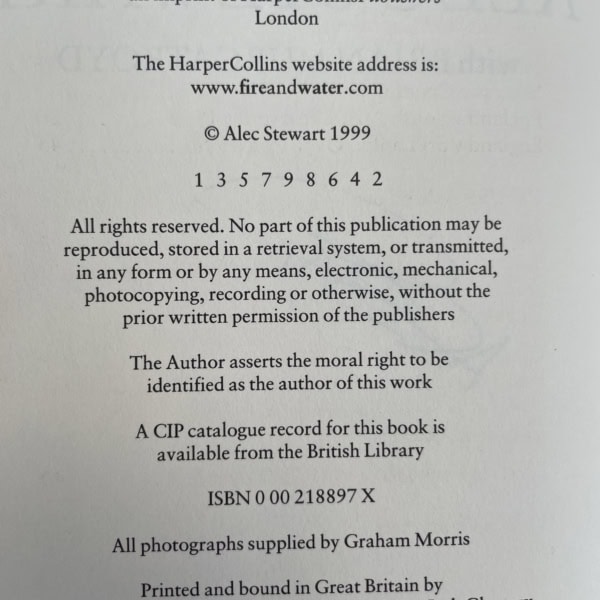 alec stewart a captains diary signed first3