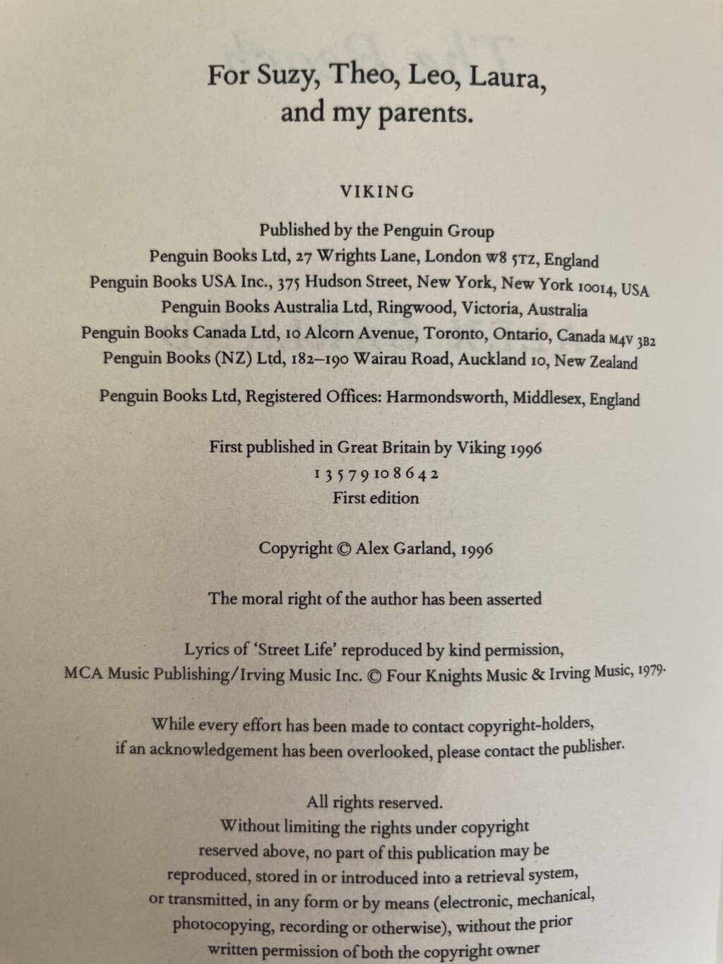 alex garland the beach first 2