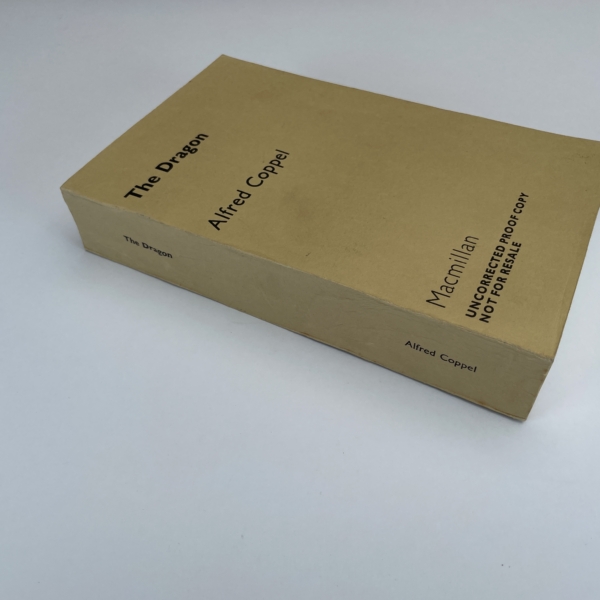 Alfred Coppel - The Dragon - Uncorrected Proof Copy 1977 - Image 3