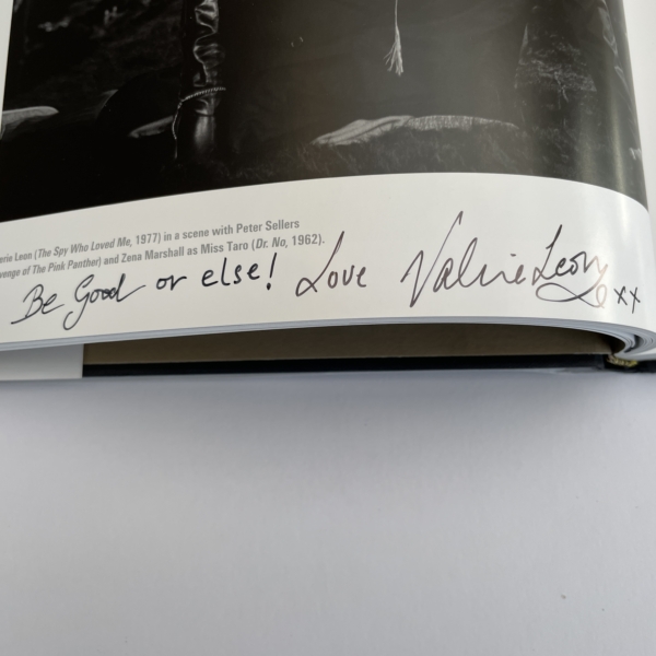 all about bond signed first valerie leon 4