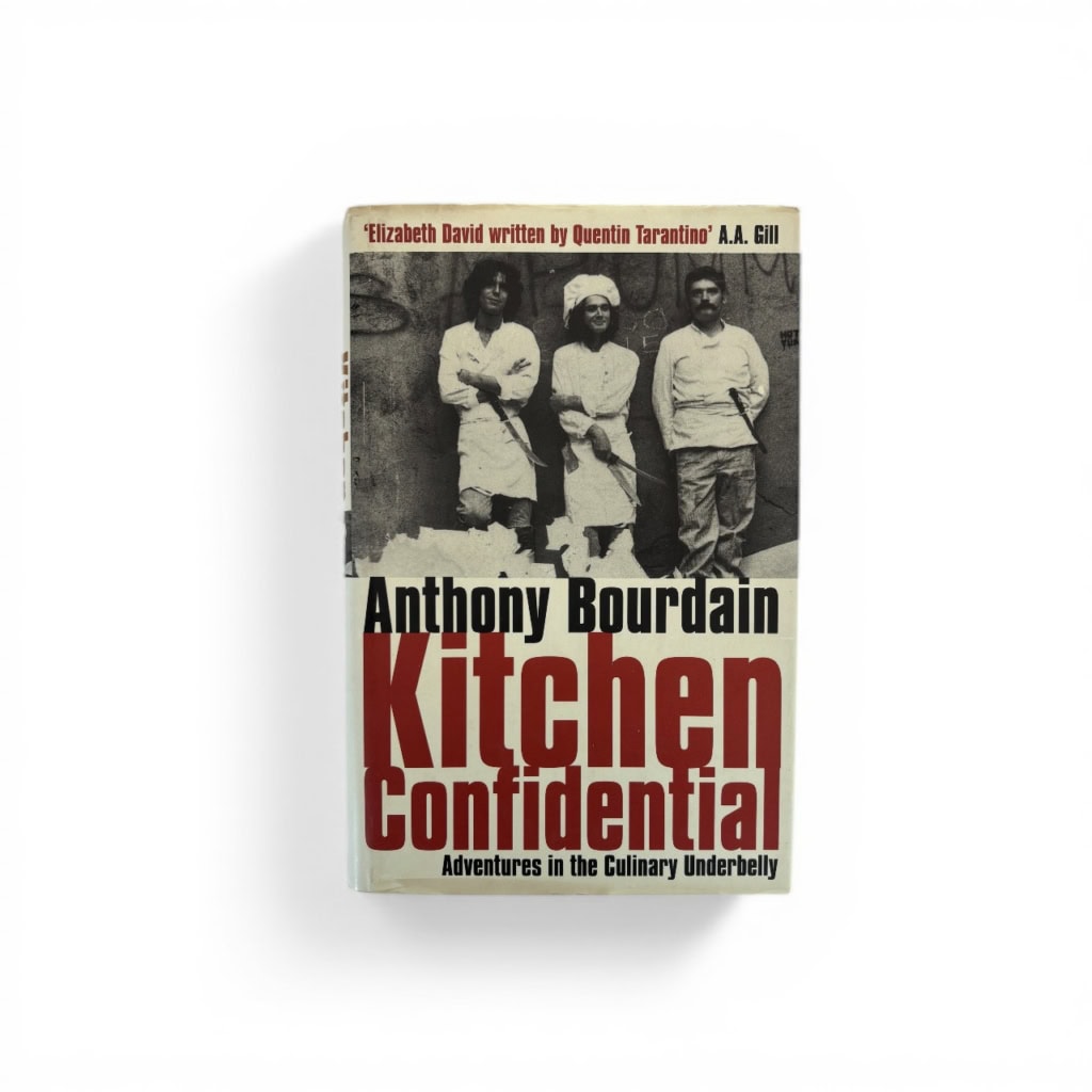 anthoiny bourdain kitchen confidential first ed1