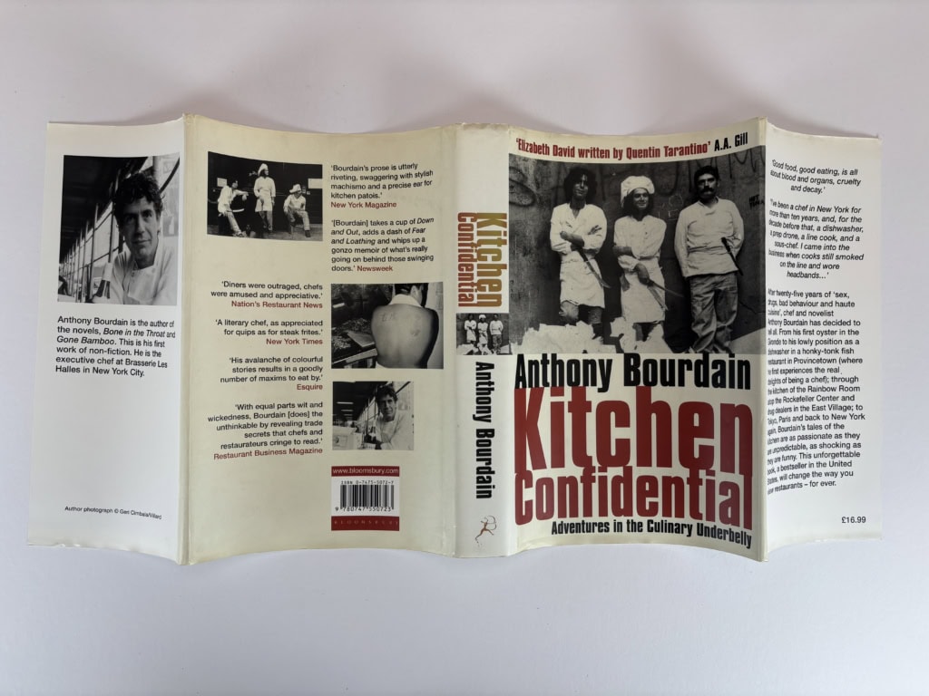 anthoiny bourdain kitchen confidential first ed4