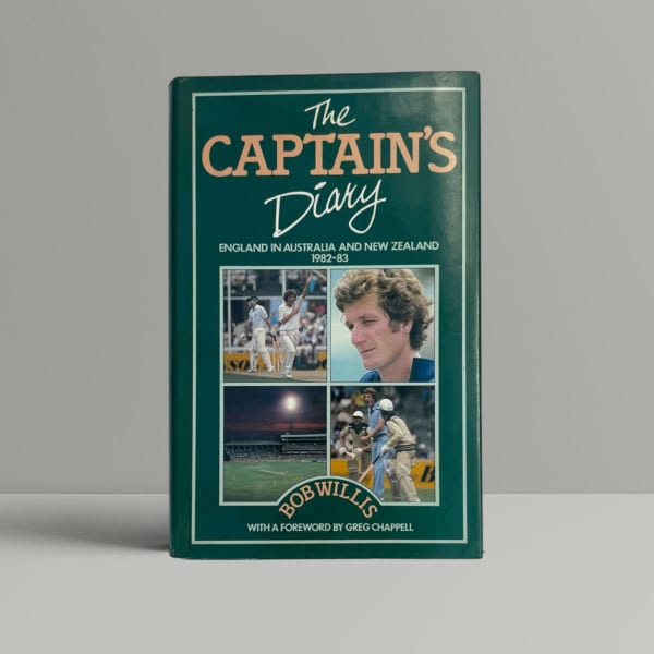 bob willis the captains diary aus nz signed1