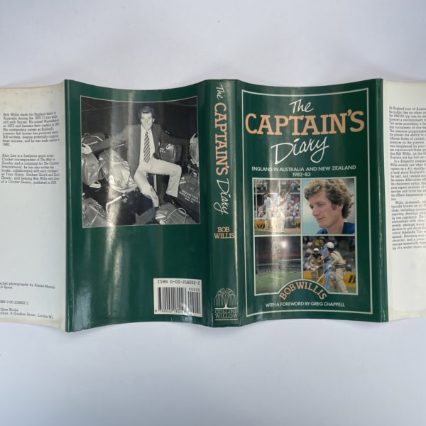 bob willis the captains diary aus nz signed5