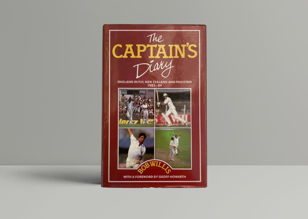 bob willis the captains diary fiji nz pak signed1