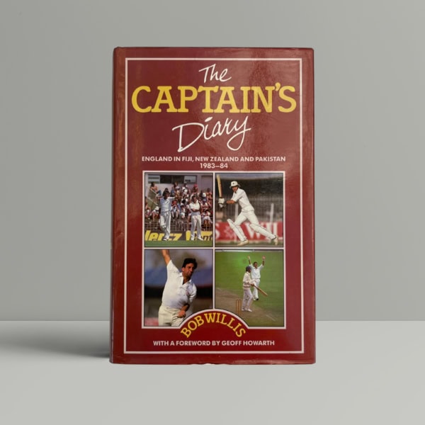 bob willis the captains diary fiji nz pak signed1