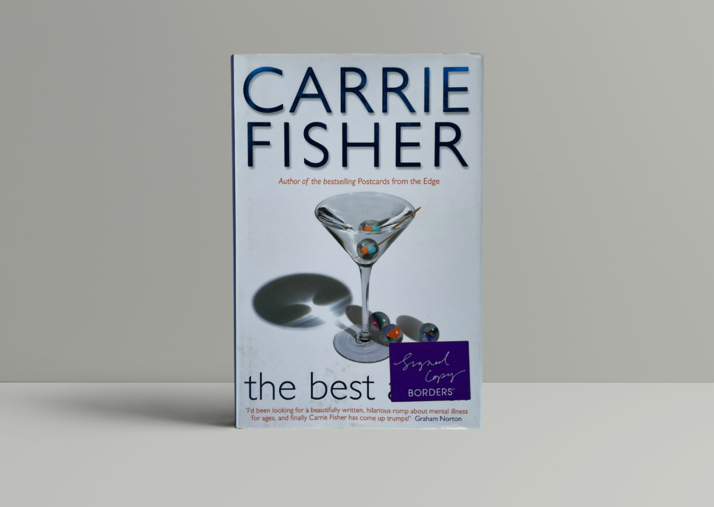 carrie fisher the best awful signed first 1 carrie fisher the best awful signed first 1