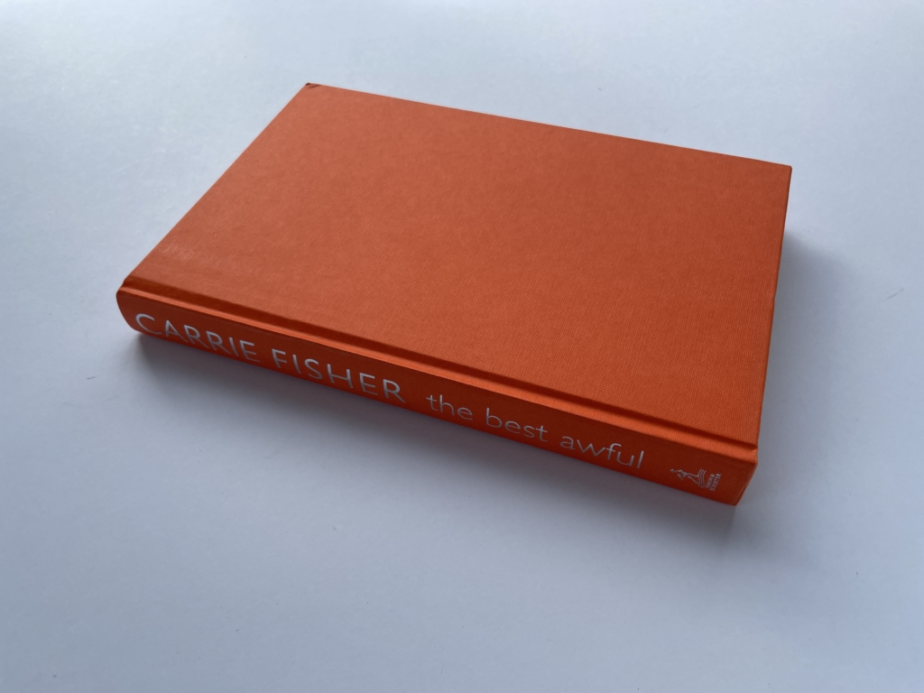 carrie fisher the best awful signed first 4