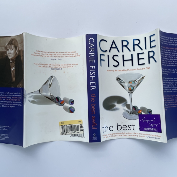 carrie fisher the best awful signed first 5