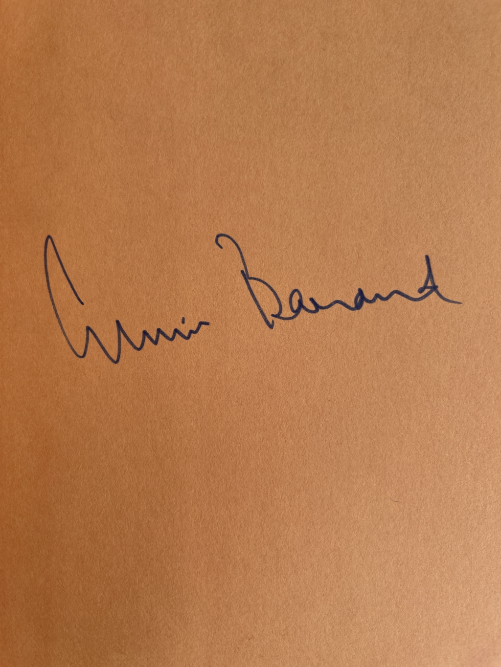 christian barnard in the night season signed first ed2