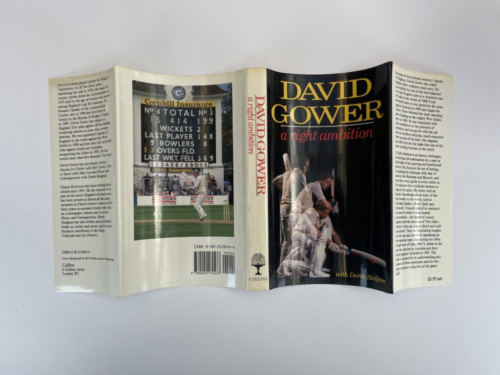 david gower a right ambition signed first5