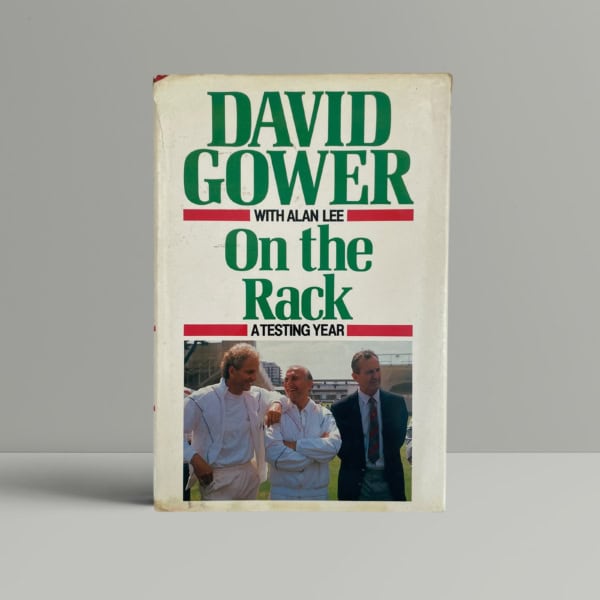 david gower on the rack signed first 1