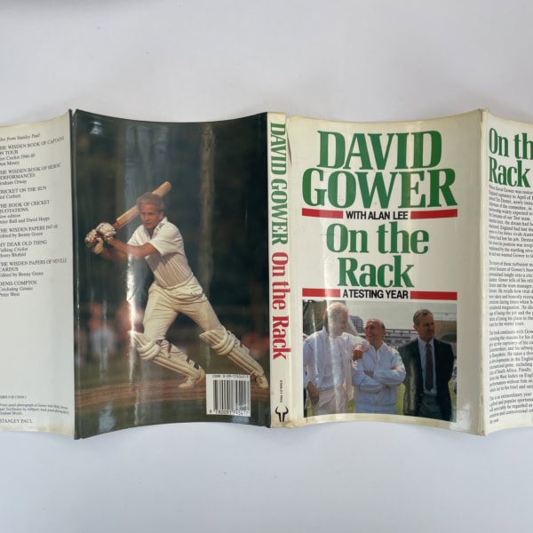 david gower on the rack signed first 5
