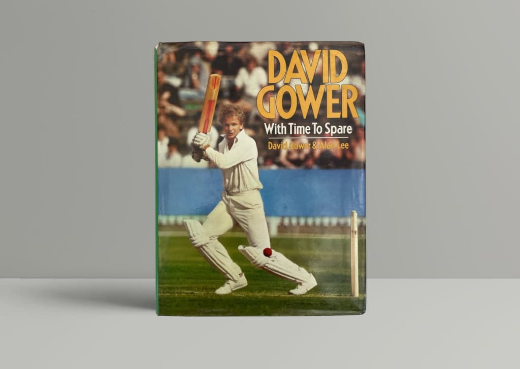 david gower with time to spare siogned first 1
