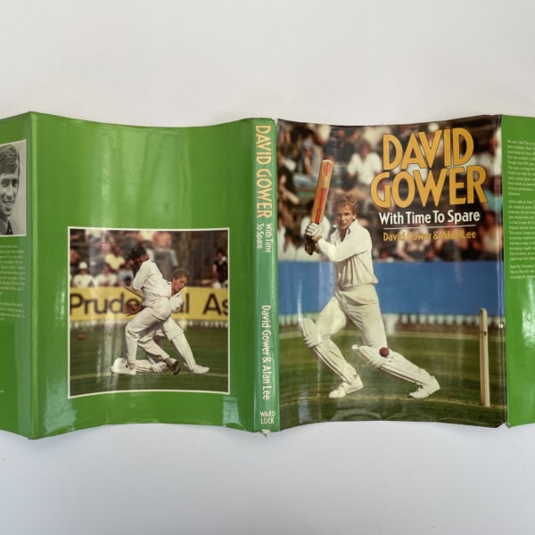david gower with time to spare siogned first 5