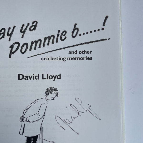 david lloyd gday you pommie signed first2