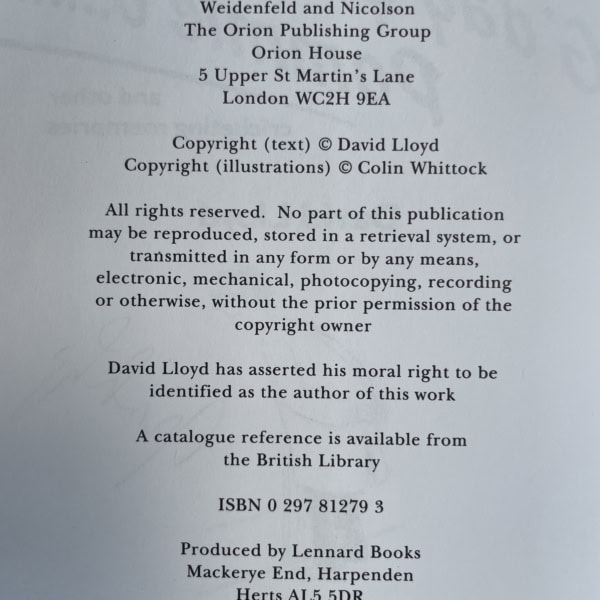 david lloyd gday you pommie signed first3