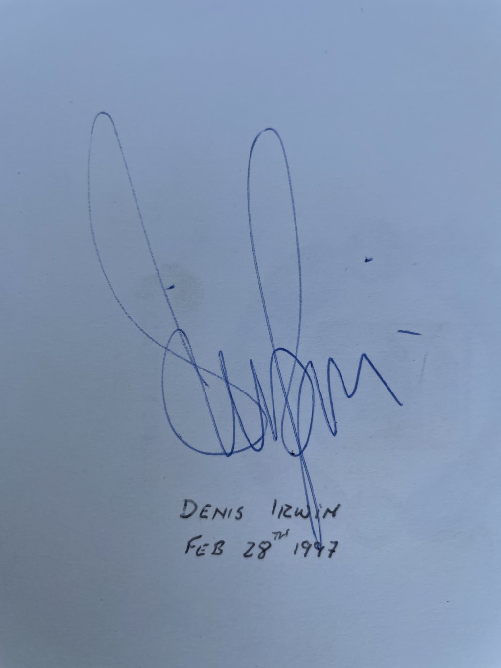 denis irwin the united alphabet signed first2