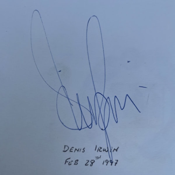denis irwin the united alphabet signed first2