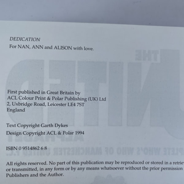 denis irwin the united alphabet signed first3