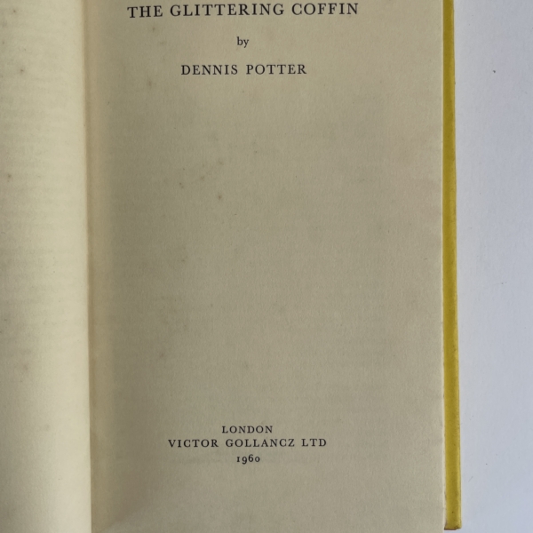 dennis potter the glittering coffin first ed2