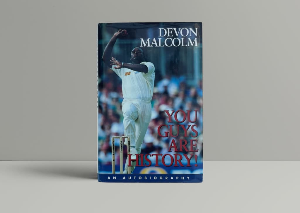 devon malcolm you guys are history signed first ed1