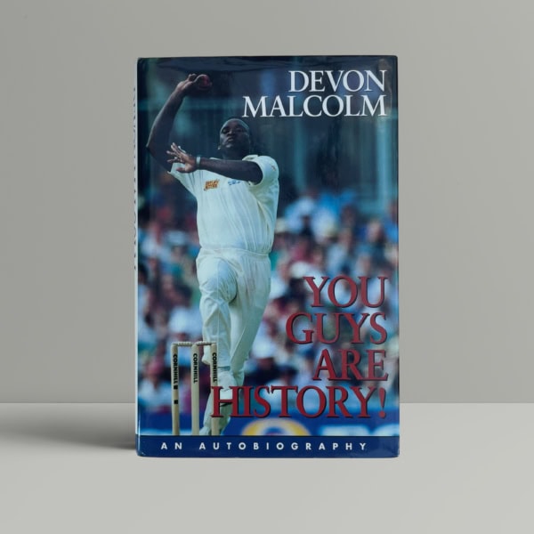 devon malcolm you guys are history signed first ed1