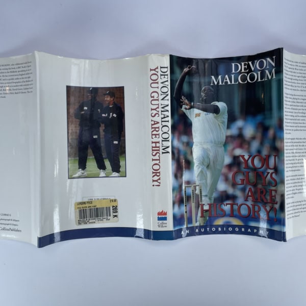 devon malcolm you guys are history signed first ed5