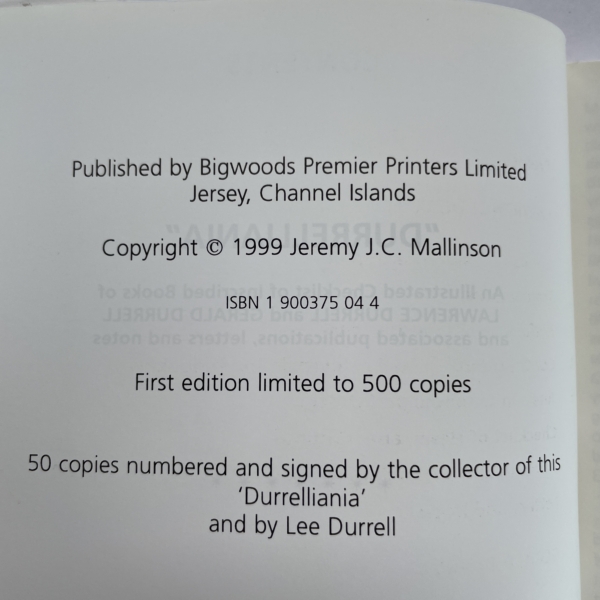 durrelliania first 2