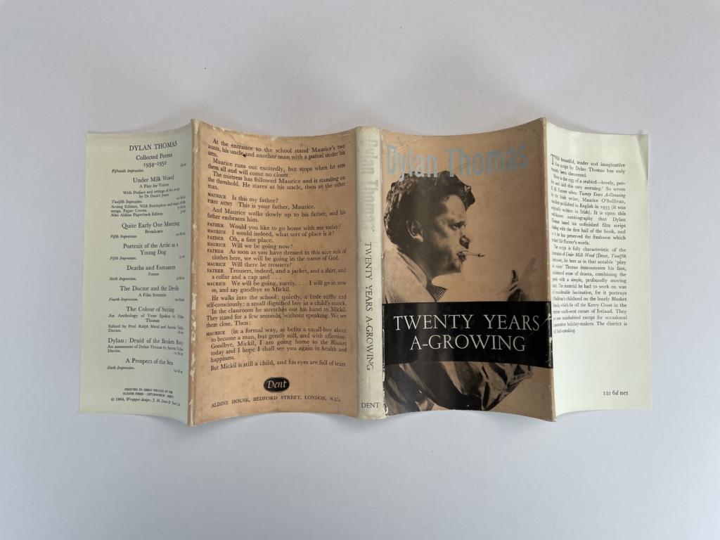 dylan thomas twenty years a growning first ed4
