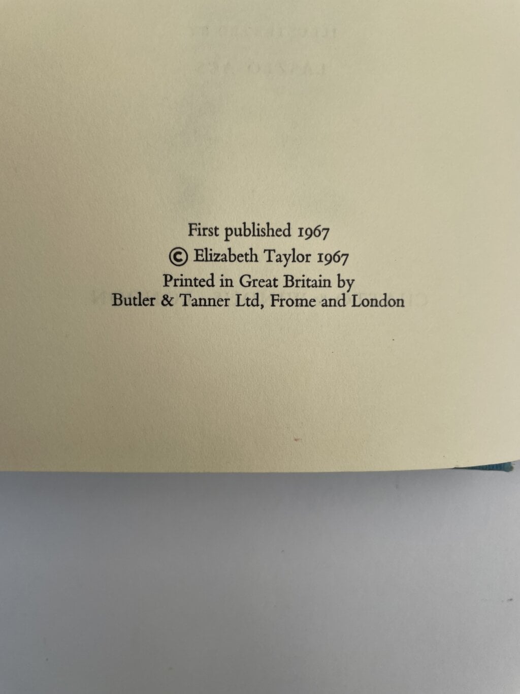 elizabeth taylor mossy trotter first ed2