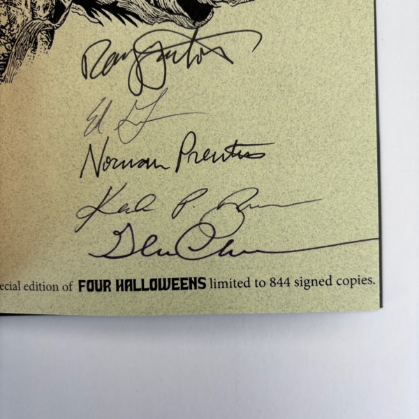 four halloweens multi signed first2