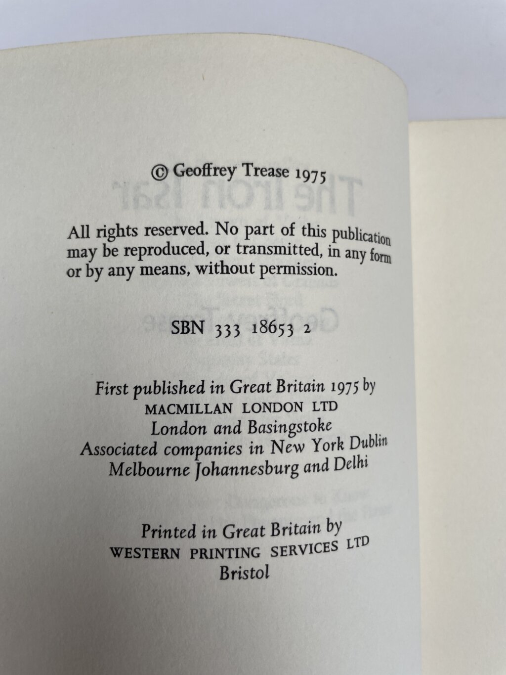 geoffrey trease the iron tsar proof2