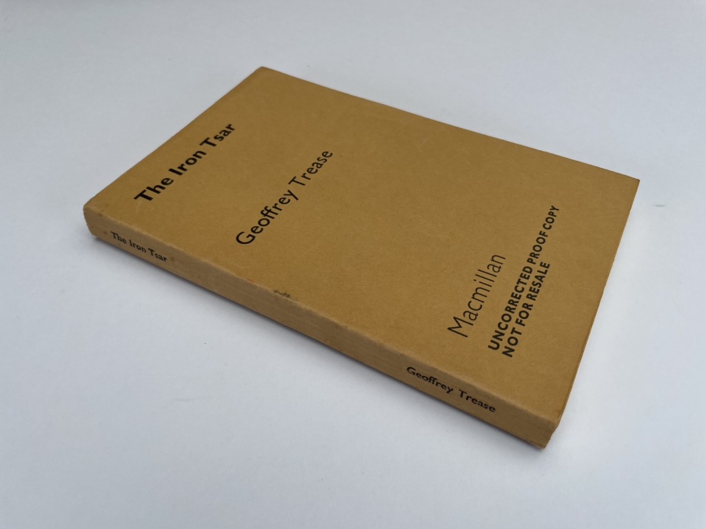 geoffrey trease the iron tsar proof3