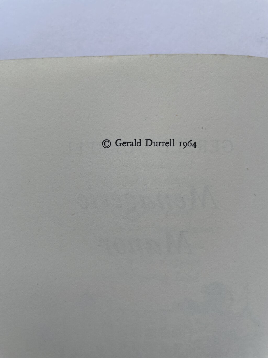 gerald durrell menagerie manor signed first 4