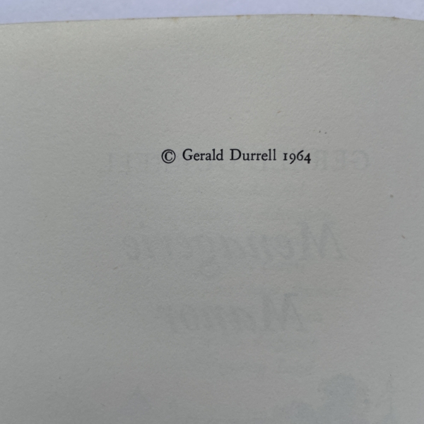 gerald durrell menagerie manor signed first 4