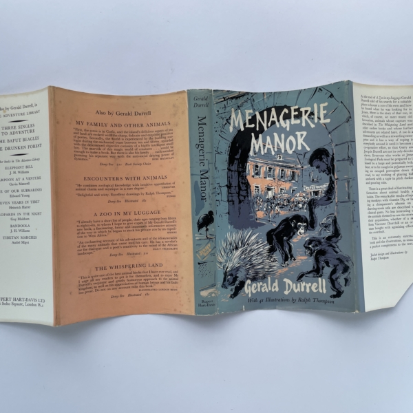 gerald durrell menagerie manor signed first 6