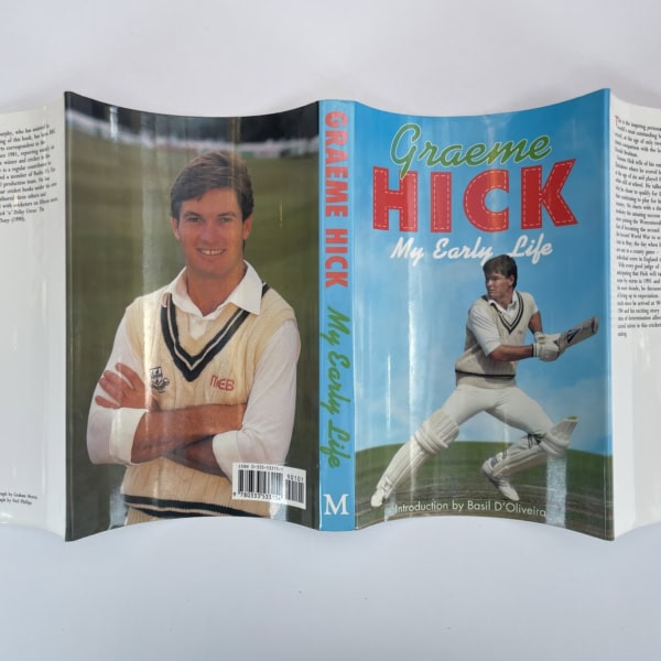 graeme hick my early life signed first 5