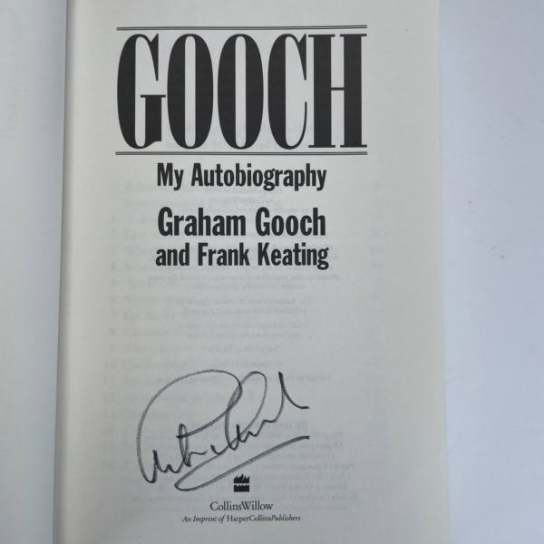 graham gooch autobiography signed first ed2