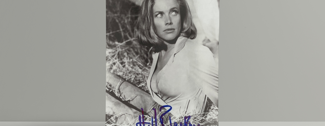 honor blackman signed photo1