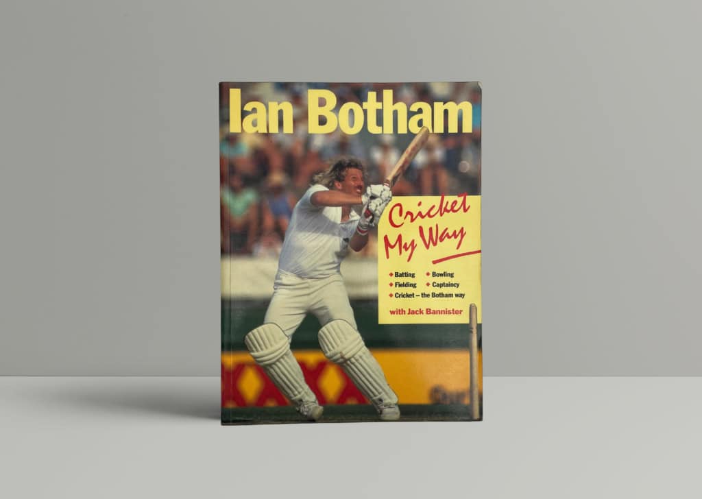 ian botham criket my way signed first 1