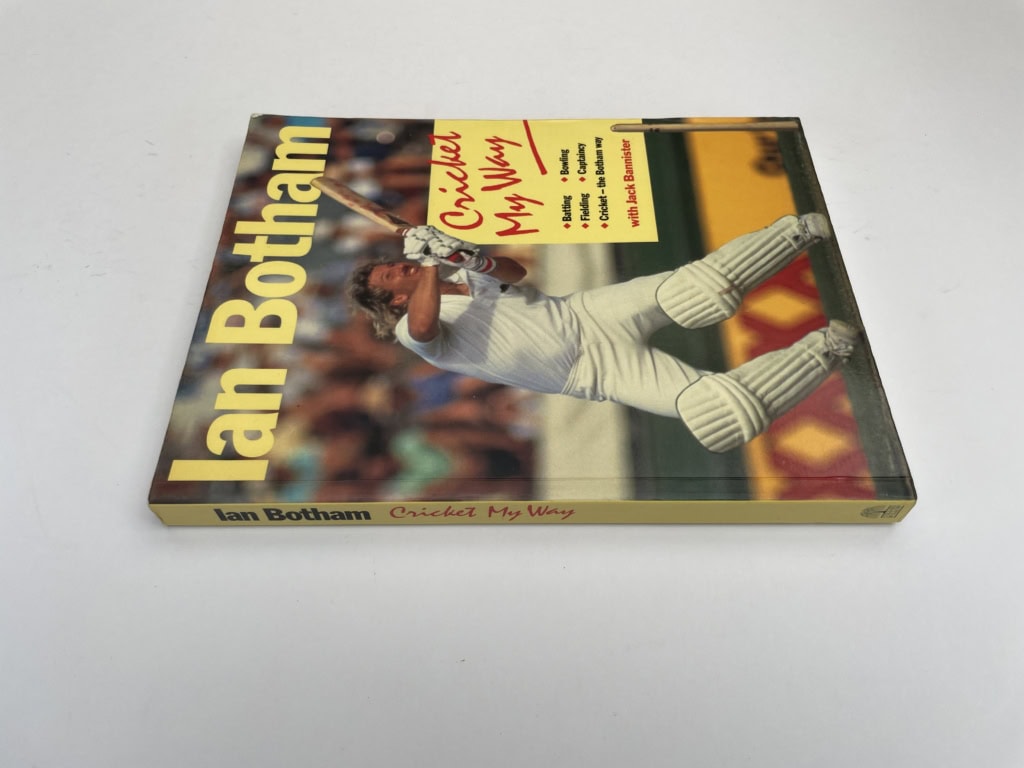ian botham criket my way signed first 4