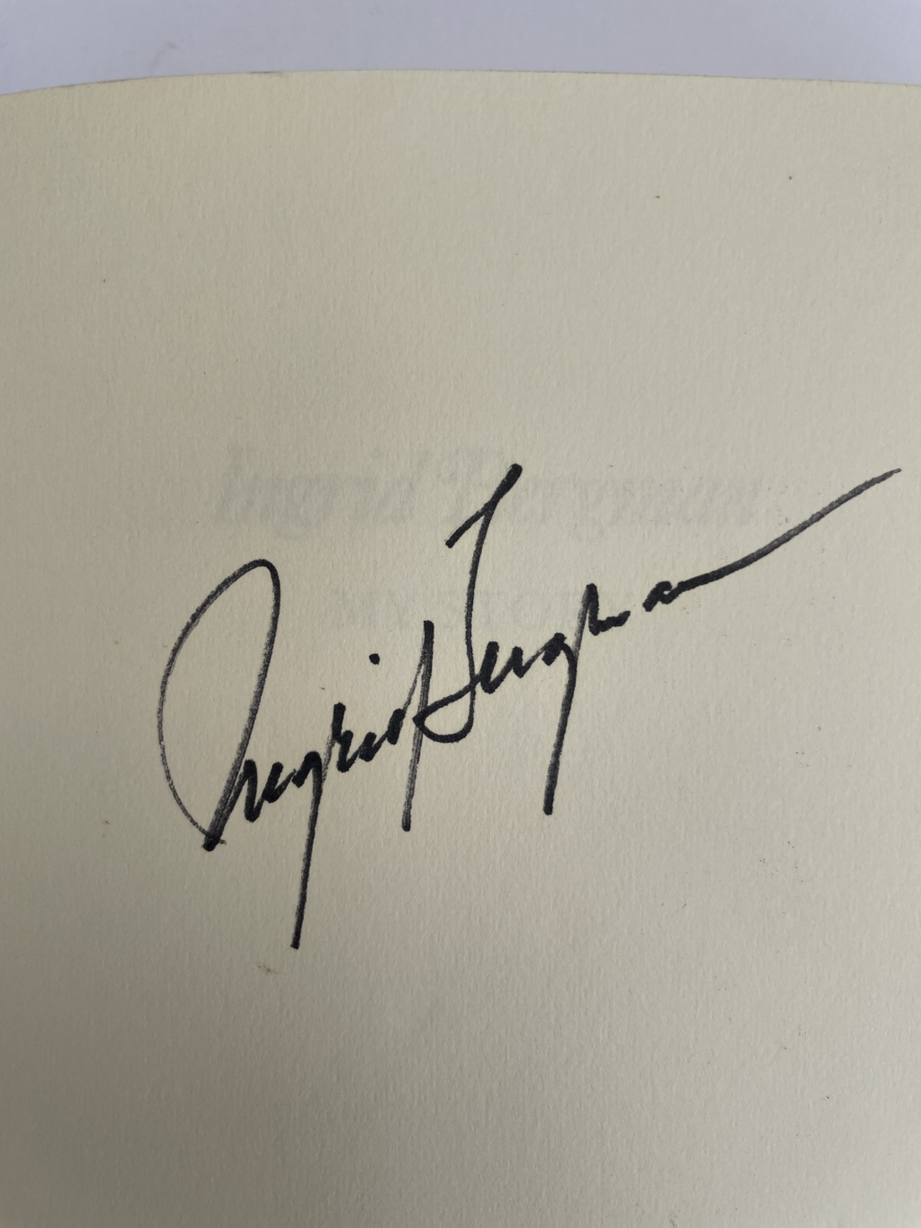 ingrid bergman my story signed first2